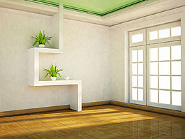 簡約陽光家居背景