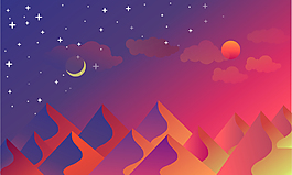 夢(mèng)幻星空背景