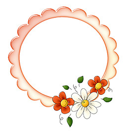 手繪相框模板素材圖片