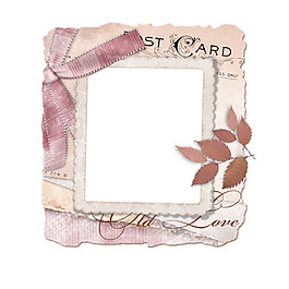 簡約精美相框元素