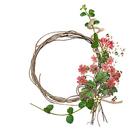 簡(jiǎn)約花朵邊框素材