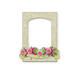 精美花朵邊框素材