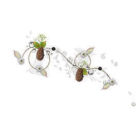 簡(jiǎn)約實(shí)物元素