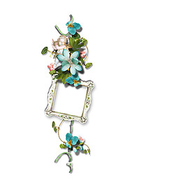 唯美花朵實(shí)物元素