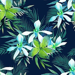 花朵矢量背景素材