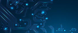 矢量高科技banner背景