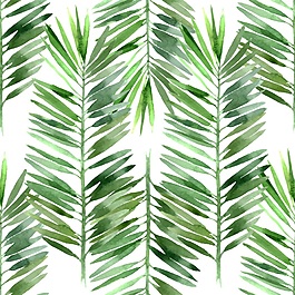 樹(shù)枝水彩填充圖案花紋矢量素材