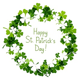 四葉草矢量背景素材