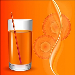 飲料果汁矢量素材