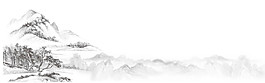 中國風雪山風景PNG