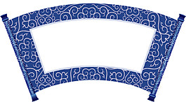 中國(guó)風(fēng)古典藍(lán)色吉祥元素