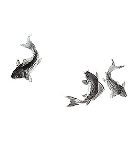 中國(guó)風(fēng)年年有余吉祥魚PNG元素