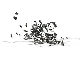 手绘黑色几何元素
