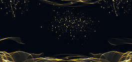 黑金炫酷淘寶全屏banner背景