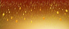 黃色光點(diǎn)banner背景