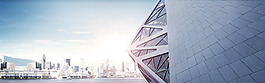 公司企業(yè)房地產(chǎn)banner背景