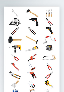 維修工具彩色工具圖標icon