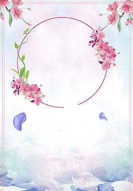 中國風(fēng)花瓣幾何元素