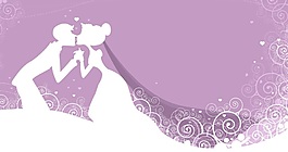 婚禮結(jié)婚kiss相關(guān)矢量素材