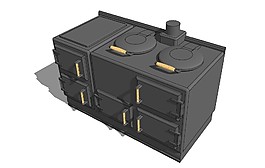 廚房電器建筑模型SKP下載