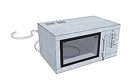 廚房電器建筑模型SKP下載