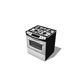 廚房電器建筑模型SKP下載