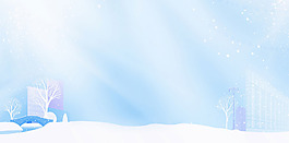 藍(lán)色夢(mèng)幻光線淘寶全屏banner背景