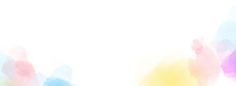 彩色筆墨簡約淘寶全屏banner背景