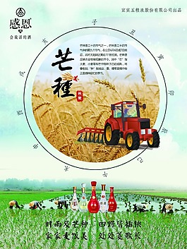 芒種節(jié)日海報(bào)