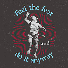 外太空復(fù)古矢量卡通素材