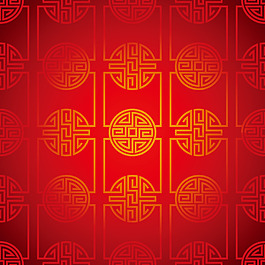 卡通簡約中國傳統(tǒng)紋理背景矢量