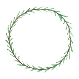 清新花環(huán)矢量素材