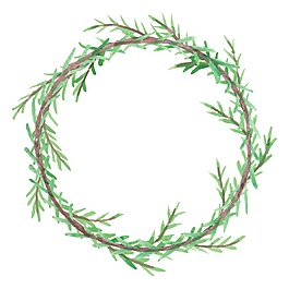 卡通花環(huán)矢量素材