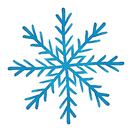 雪花矢量素材