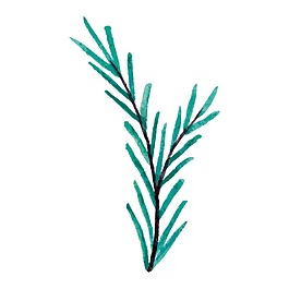 精致樹枝裝飾素材