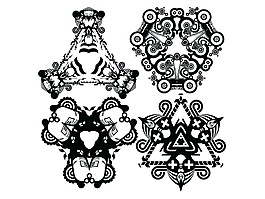 創(chuàng)意個(gè)性矢量箭頭涂鴉復(fù)古圖標(biāo)