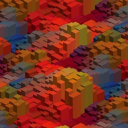 質(zhì)感紅色積木矢量背景