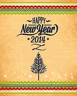 卡通圣誕卡片矢量時尚素材