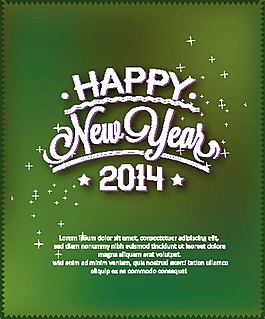 新年卡通圣誕卡片矢量素材