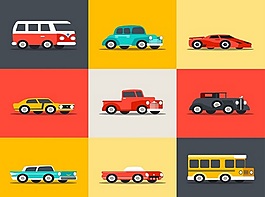 汽車矢量素材