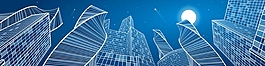 城市建筑矢量素材