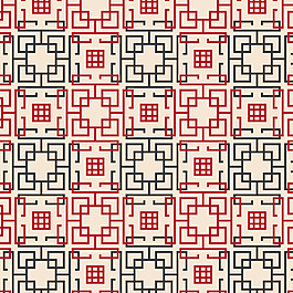 中國風(fēng)無縫背景矢量素材