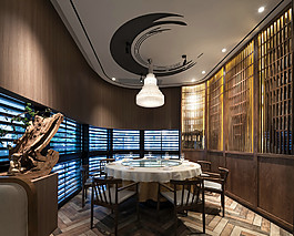 室內(nèi)餐廳包廂裝修效果圖設(shè)計圖片