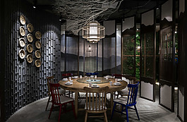 室內(nèi)餐廳包廂裝修效果圖設(shè)計(jì)圖片