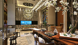 室內(nèi)餐廳效果設(shè)計圖片