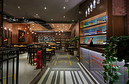 室內(nèi)餐廳效果設(shè)計圖片