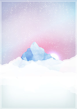 抽象雪山彩色促銷背景圖設(shè)計(jì)