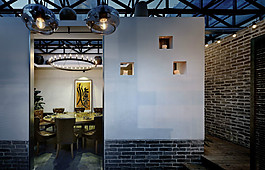 室內(nèi)餐館包廂裝修效果圖設(shè)計圖片
