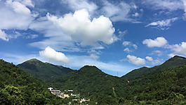蓝天白云