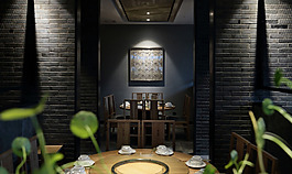 室內(nèi)餐廳效果設(shè)計圖片